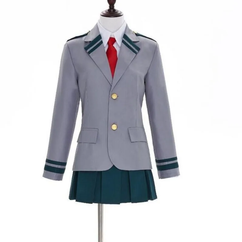 Мой герой ochaco uraraka URARAKA Midoriya izku Косплей Костюм Boku no Hero Academy AsuiTsuyu momo yaojorozu школьная