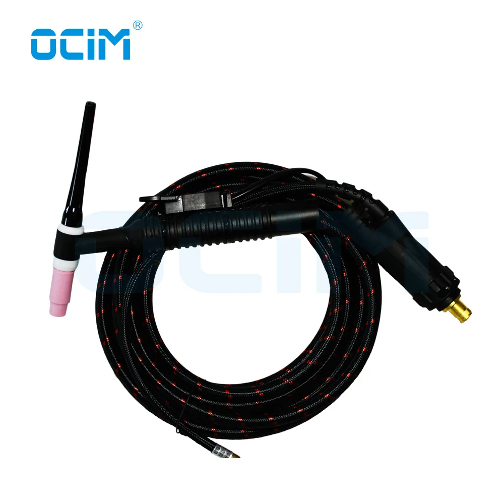 

WP26F 4M TIG Torch Flexible Torch Head 35-70 Euro Connector