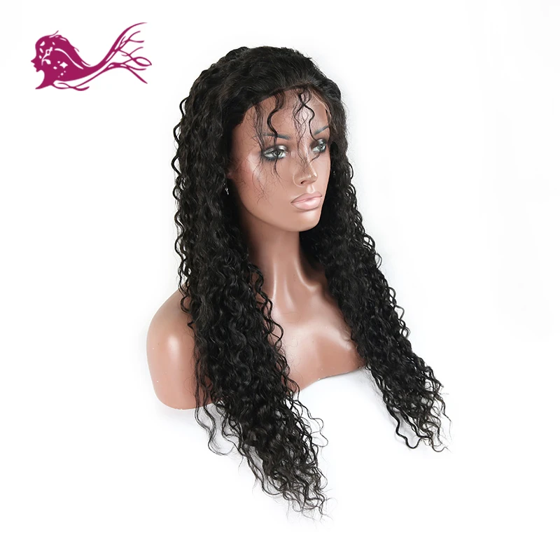 EAYON волос бразильский Волосы remy вьющиеся парики полный кружева натуральные волосы парики для черный Для женщин с 130% плотность волос младенца полный конец