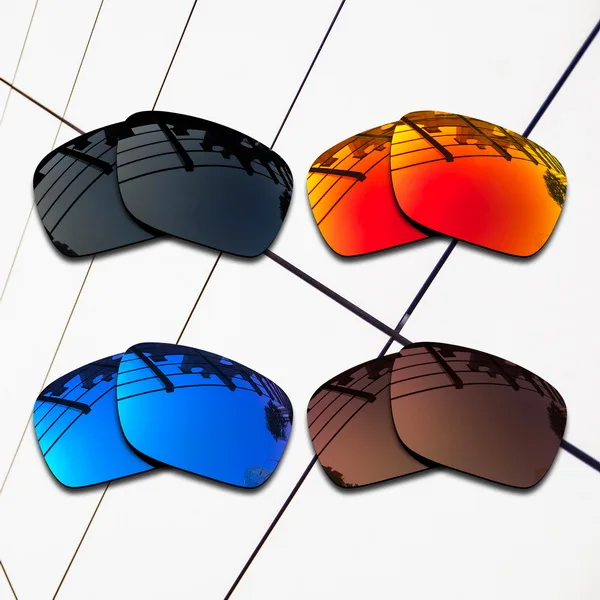 Wholesale E.O.S Polarized Replacement Lenses for Oakley Sliver F Sunglasses- Varieties Colors - Цвет линз: All Polarized-4 Pair