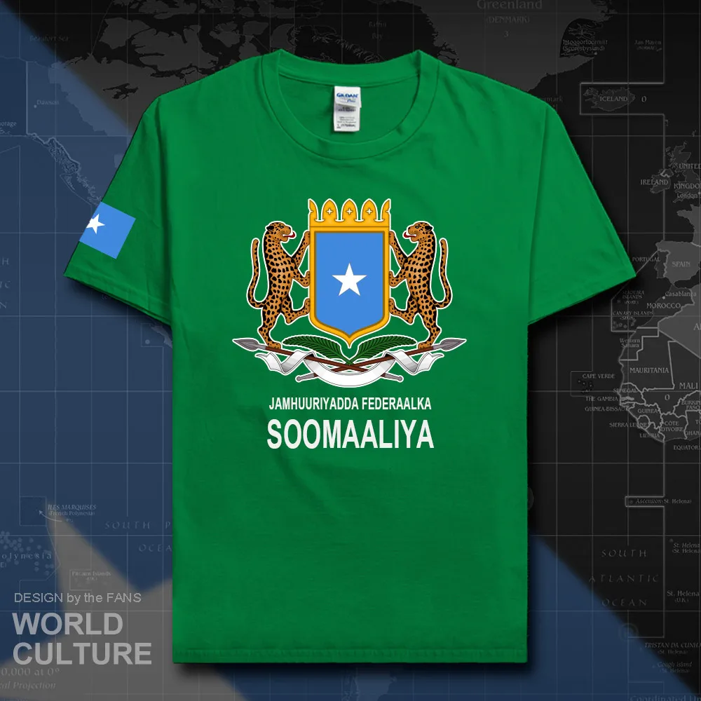 

Somalia Somali t shirt fashion 2018 jerseys nation team 100% cotton t-shirt clothing tees country sporting Soomaaliya SOM SO 20