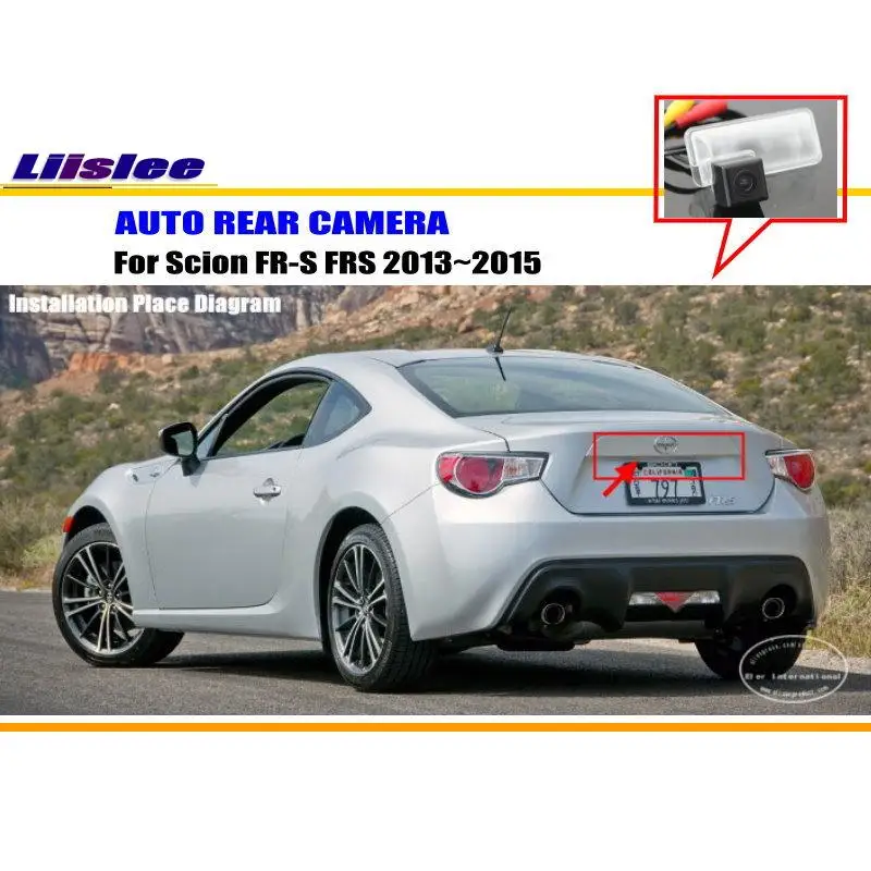 Автомобильная камера заднего вида для Scion FR S FRS 2013 2014 2015 резервная парковочная HD