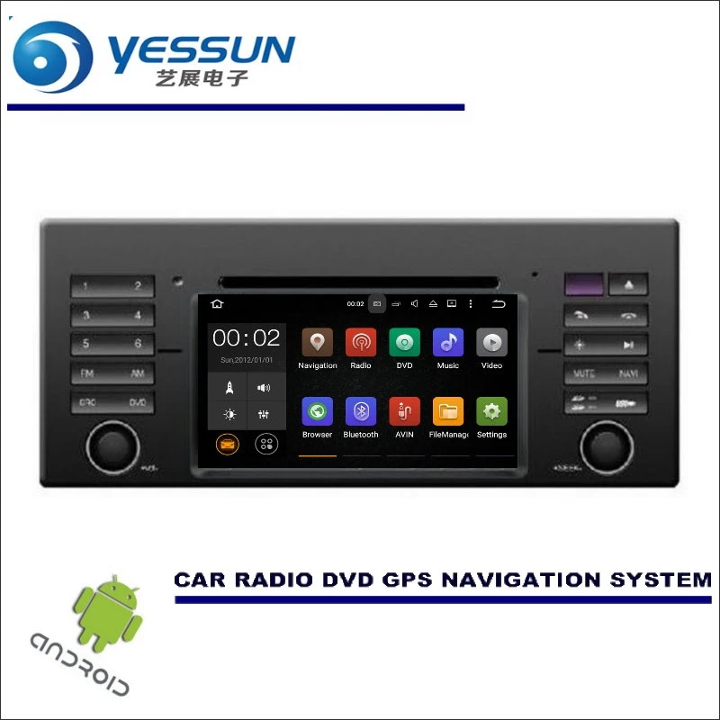 

YESSUN Wince / Android Car Multimedia Navigation System For BMW X5 E53 / 7 E38 / 5 E39 / CD DVD GPS Player Navi Radio Stereo HD