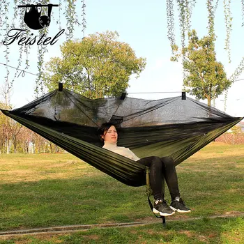 

Hammock with mosquito net net camping outdoors furniture garden