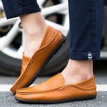 2016 Fashion Men’s Casual Shoes Genuine Leather Spring Popular Men’s Shoes Zapatos Retro Zapatillas Design Shoes free shipping