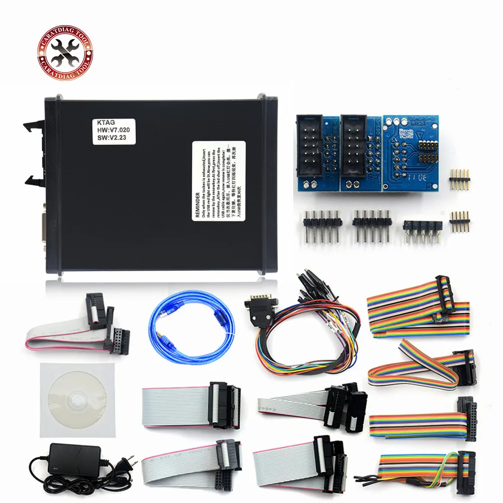 

Professional KTAG V2.13 FW V7.020 KTM100 K-TAG ECU Programming Tool KTAG Unlimited Token ECU chip tuning