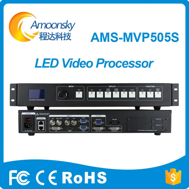 Дизайн p1.9 мелким шагом светодиодные панели видео контроллер mvp505s SDI LED отображения видео контроллер Поддержка LINSN TS801 ts801d TS802D
