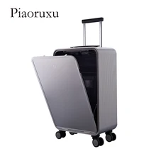 Умный багаж Алюминиевый сплав переноска на колёсиках чемодан Интеллектуальный отпечаток пальца/TSA разблокировка черный 16 20 дюймов
