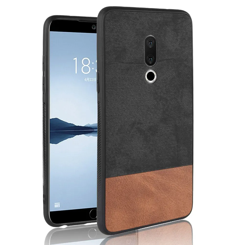 

Cover For Meizu 15 Plus 15th lite Case Full Protection fabric shockproof Silicone Matte Phone Cases For Meizu 15 lite Capa