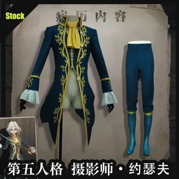 

Anime! Identity V Joseph Initial skin Gorgeous Gothic Uniform Cosplay Costume Halloween Stage Performance Suit Free Shipping
