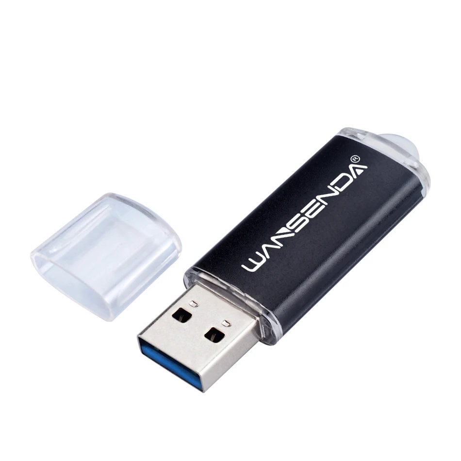 WANSENDA, USB 3,0, USB флеш-накопитель, металлическая ручка, 256 ГБ, 128 ГБ, 64 ГБ, 32 ГБ, 16 ГБ, 8 ГБ, внешний накопитель, флешка, Usb флешка, диск памяти