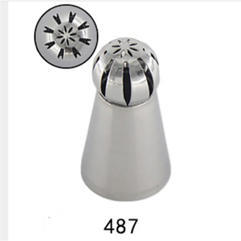 1 шт. факел из нержавеющей стали цветок рот насадки для крема Россия ...