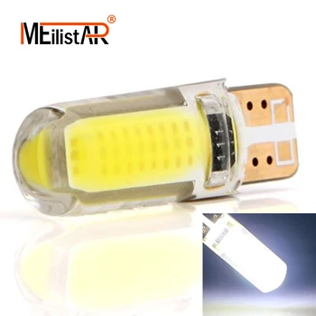 

T10 led Car W5W Light Bulb t10 12V led Auto Interior Light 6000k White cob Car Clearance Reading Light Bulb Car Styling