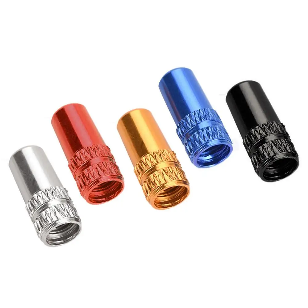10Pcs Bike Valve Cap Aluminum Alloy Bicycle Wheel Tire Covered