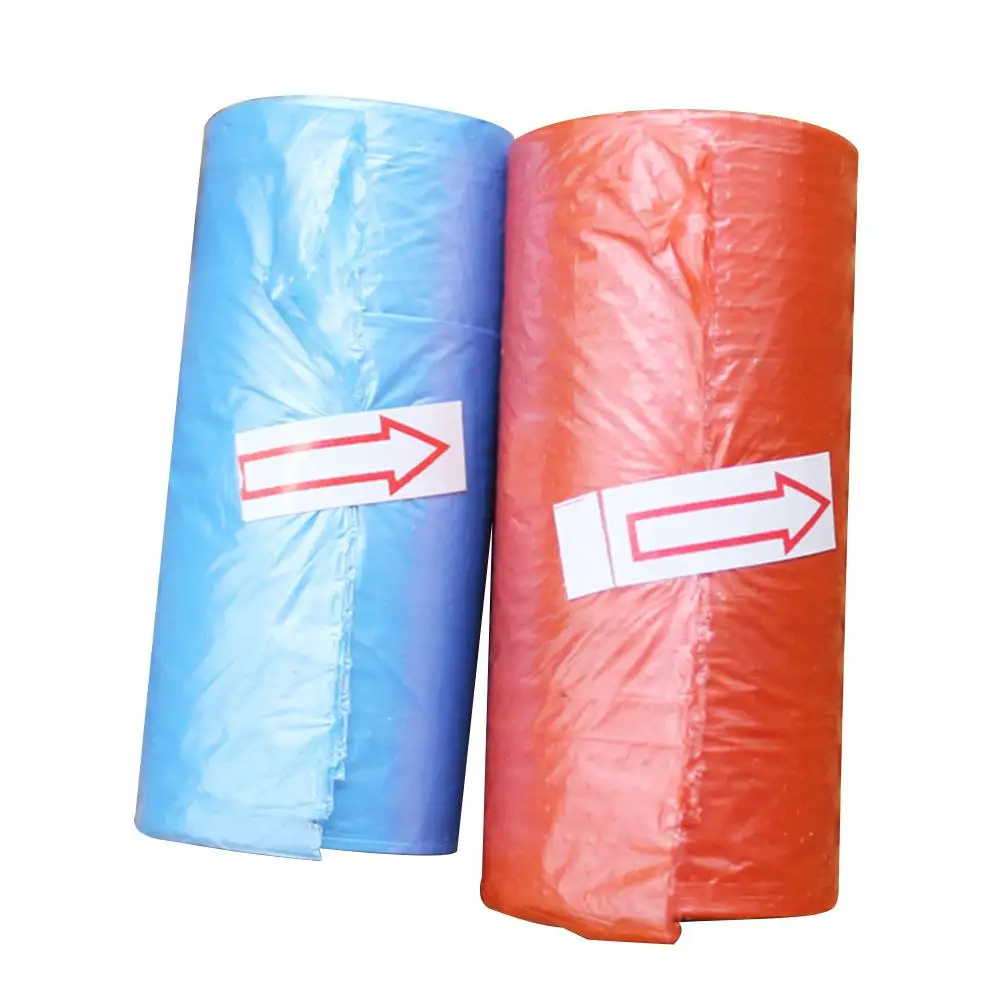 

15pcs/Roll Disposable Drawing Type Automatically Disconnects Garbage Bag Portable Baby Diapers Rubbish Bags no Case