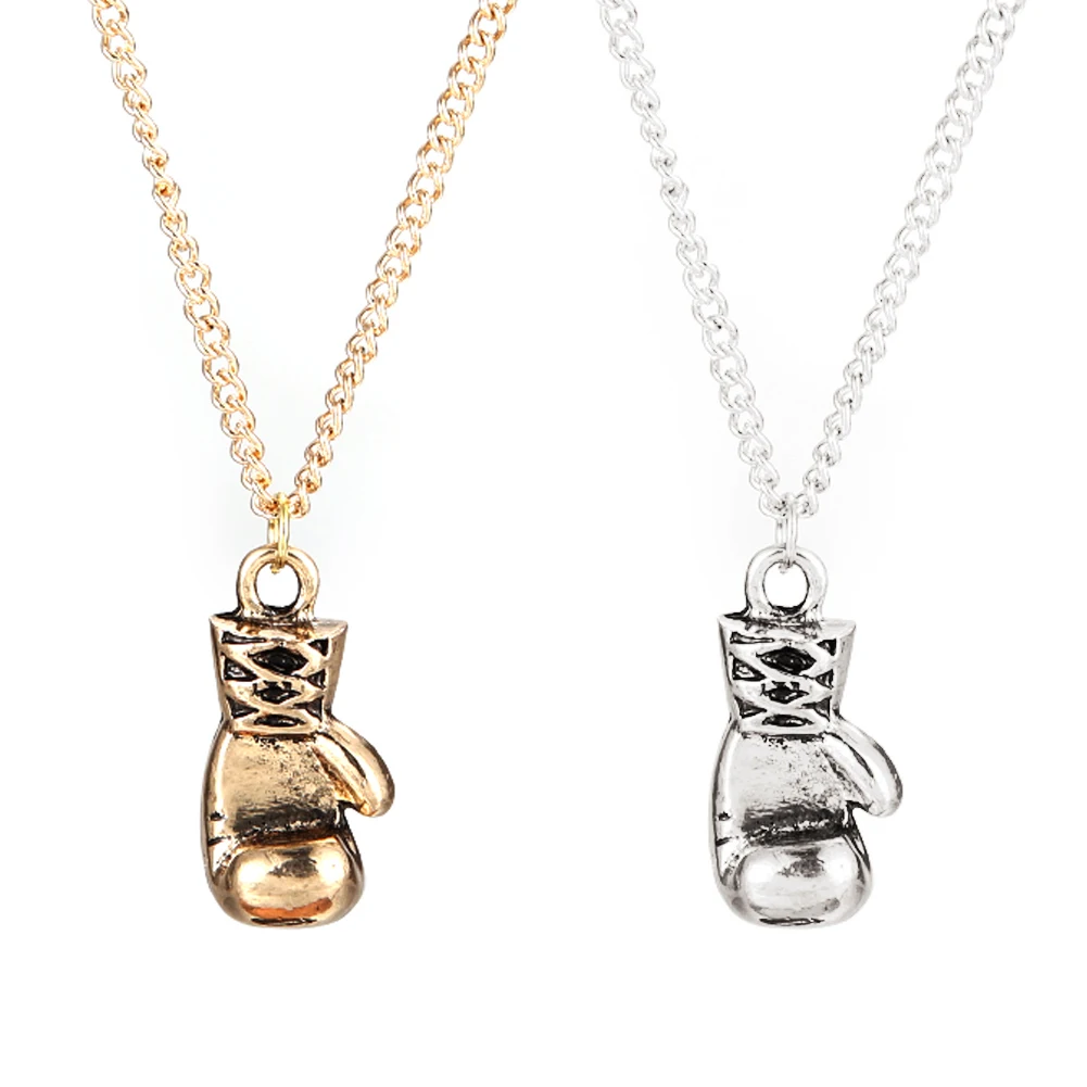 Fashion Lovely Mini Boxing Glove Necklace Boxing match Jewelry Boys