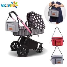 Сумка для подгузников для детских вещей, сумка для подгузников, сумка-Органайзер для коляски, Детская сумка для мамы, дорожная подвесная коляска, коляска, сумка для бутылки