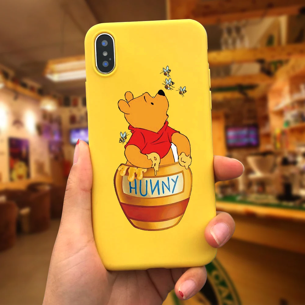 Donald Duck Mickey Mouse soft tpu Phone Cases For iphone 6 6S 7 Case For iphone 8 7P XR X XS MAX Cover Cute cases Cartoon Animal