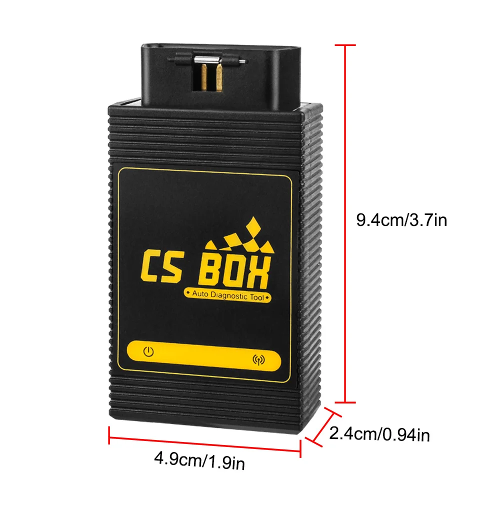 AUTOOL CS BOX OBDII автоматический диагностический инструмент и т. д. Подушка безопасности ABS PDF ключ кодирования полная система Bluetooth для Android планшет ПК смартфон