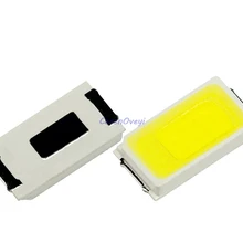 200 шт./лот 5730 0.5W-150Ma 50-55lm 3200K теплый белый светильник SMD 5730 5630 Светодиодный 5730 диоды для подавления переходных скачков напряжения(3,2~ 3,4 V