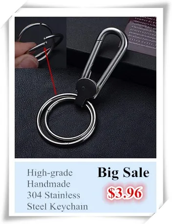 Unisex Hip Hop Keychain - Zinc Alloy Pants Cuffs Keyring