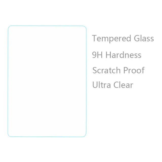 Scratch Proof 9H Tempered Glass Film Ultra Clear Screen Protector for