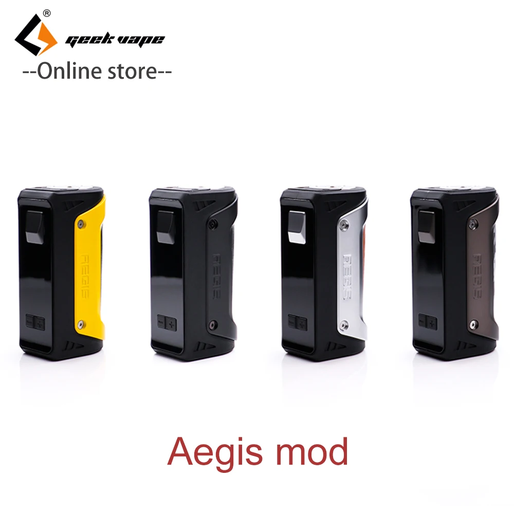 Оригинальный geekvape AEGIS 100 Вт TC поле Mod водонепроницаемый ударопрочный и пыле 100 Вт vape поле mod fit 18650/26650/20700