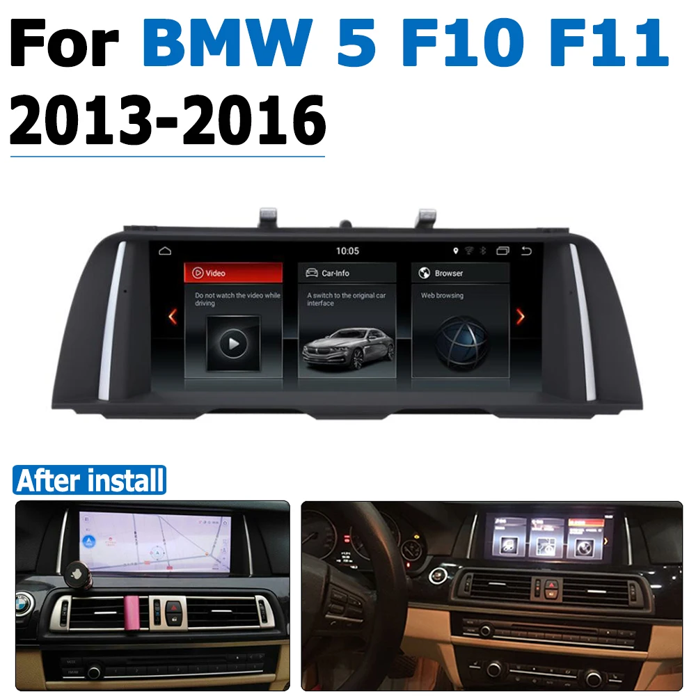 

Car DVD Player For BMW 5 Series F10 F11 2013~2016 original NBT System Android 8.0 up Autoradio GPS Navigation