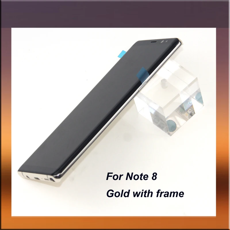 

100% Tested For SAMSUNG GALAXY Note 8 LCD Note8 Display Touch Screen Digitizer Assembly Replacement For SAMSUNG Note 8 LCD+Frame