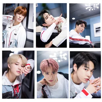 

18Pcs/Set KPOP NCT127 New Album Photo Card PVC Crystal Card Stickers for Bus Student Card