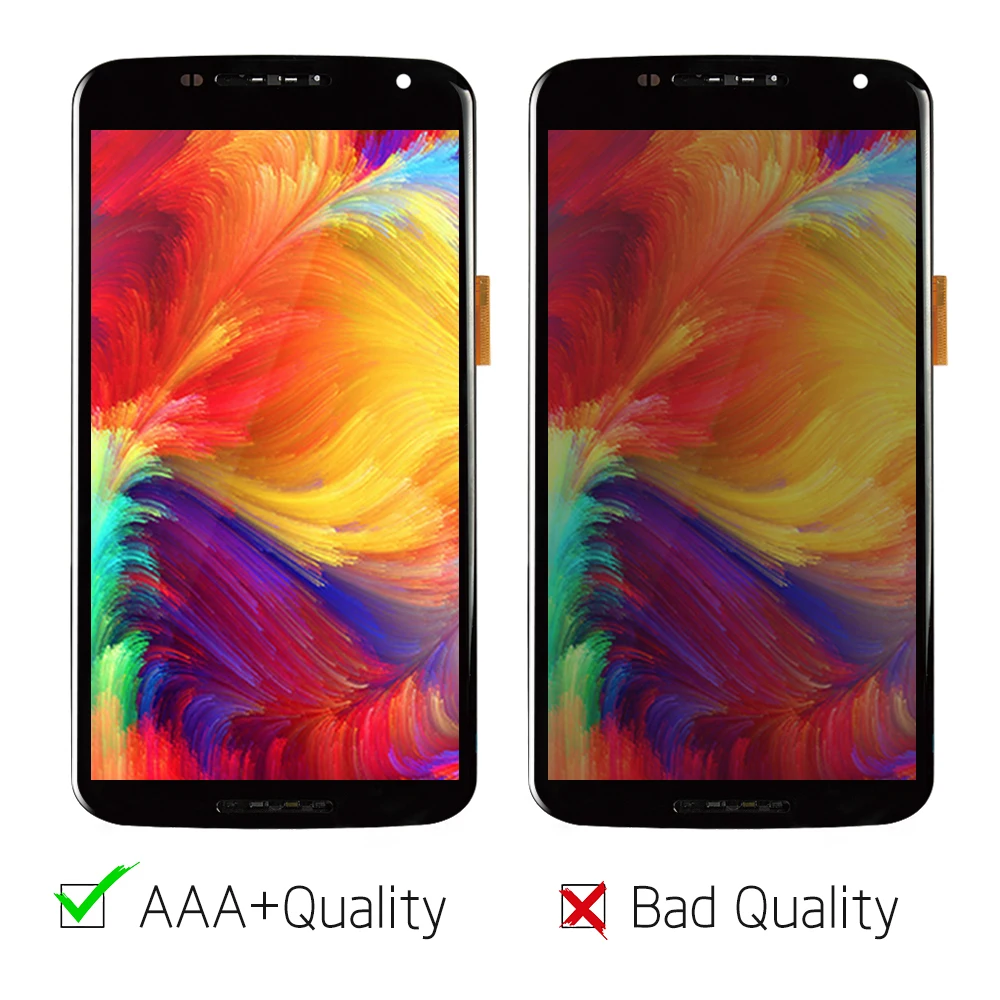 Оригинальный 5 96 дюймовый дисплей для Google Motorola Moto Nexus 6 XT1100 LCD кодирующий