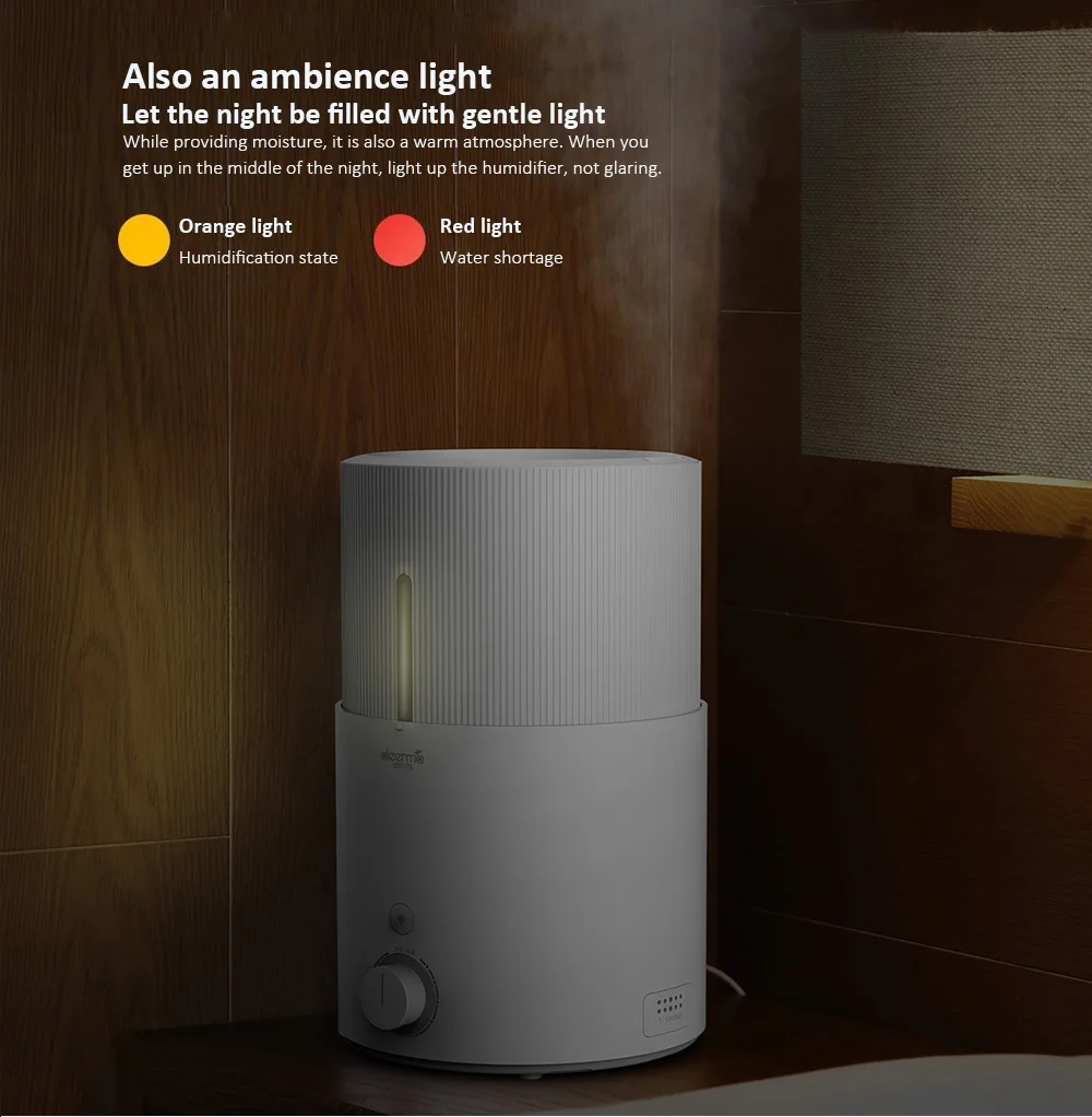 Deerma DEM - SJS600 5L Large Capacity Purifying Humidifier from Xiaomi Youpin