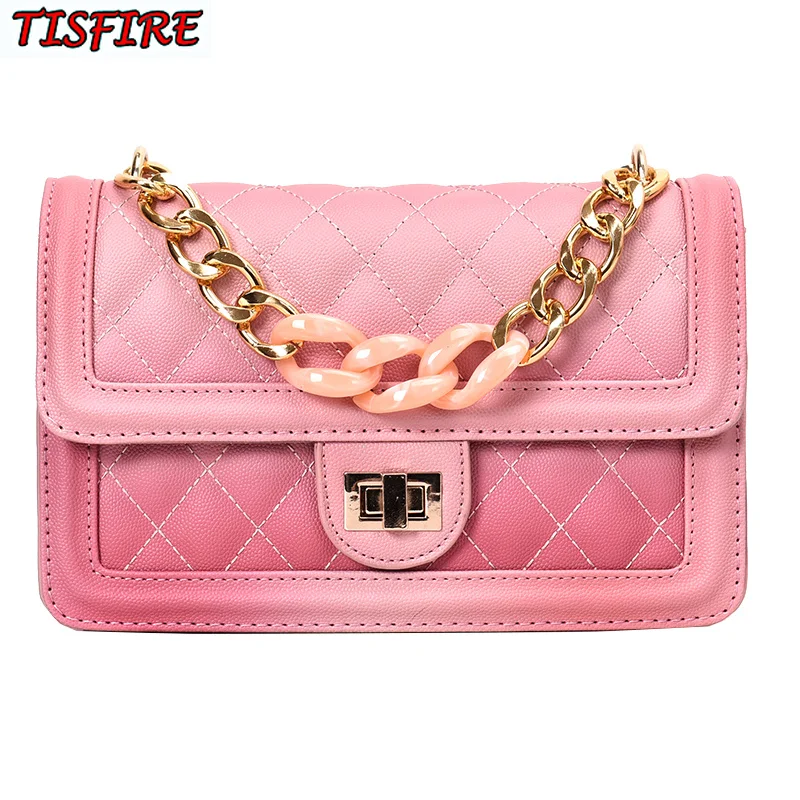

Lingge ladies messenger bag for women high quality luxury designer brand chain corssbody leather bag shoulder bag fashion bag
