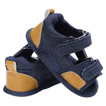 

New Baby Girls Boy Sandals Shoes Moccasins Fashion Casual Cotton Bottom Anti-Slip Footwear Summer Soft Toddler