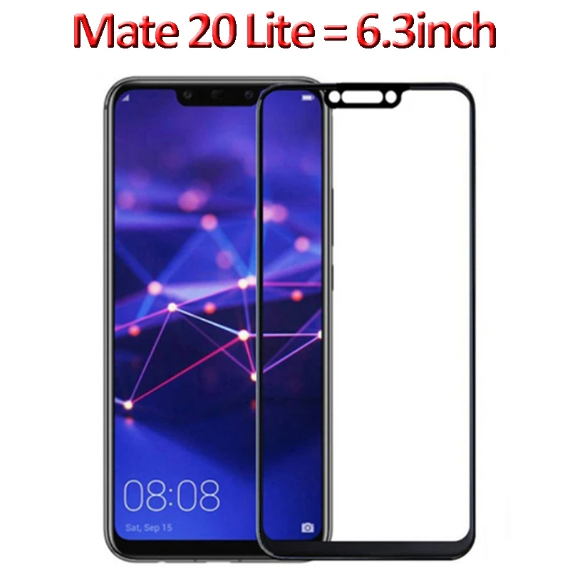 1/2 шт Защитное стекло для huawei mate 20 lite light lait защита для экрана закаленное стекло на huawey hawai mate 20 life glass