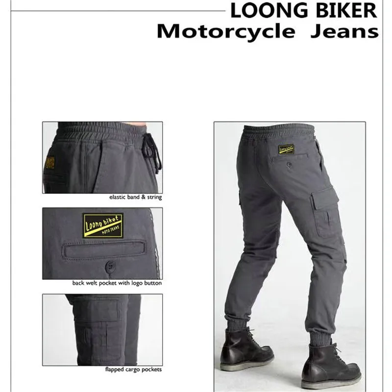 KOMINE мужские мотоциклетные штаны KTM Горные штаны для мотокросса мотоциклетные джинсы с наколенниками брюки Moletom