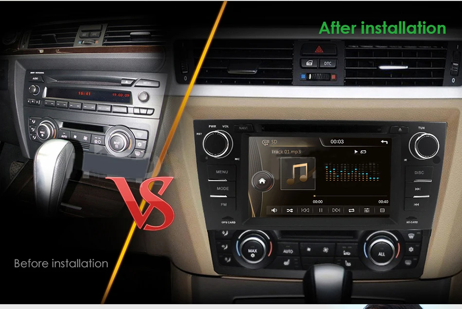 Perfect AutoRadio 2din GPS Head unit For BMW 3 Series E90/E91/E92/E93 Car DVD Player GPS Navigation In-dash Stereo Car Multimedia Player 1