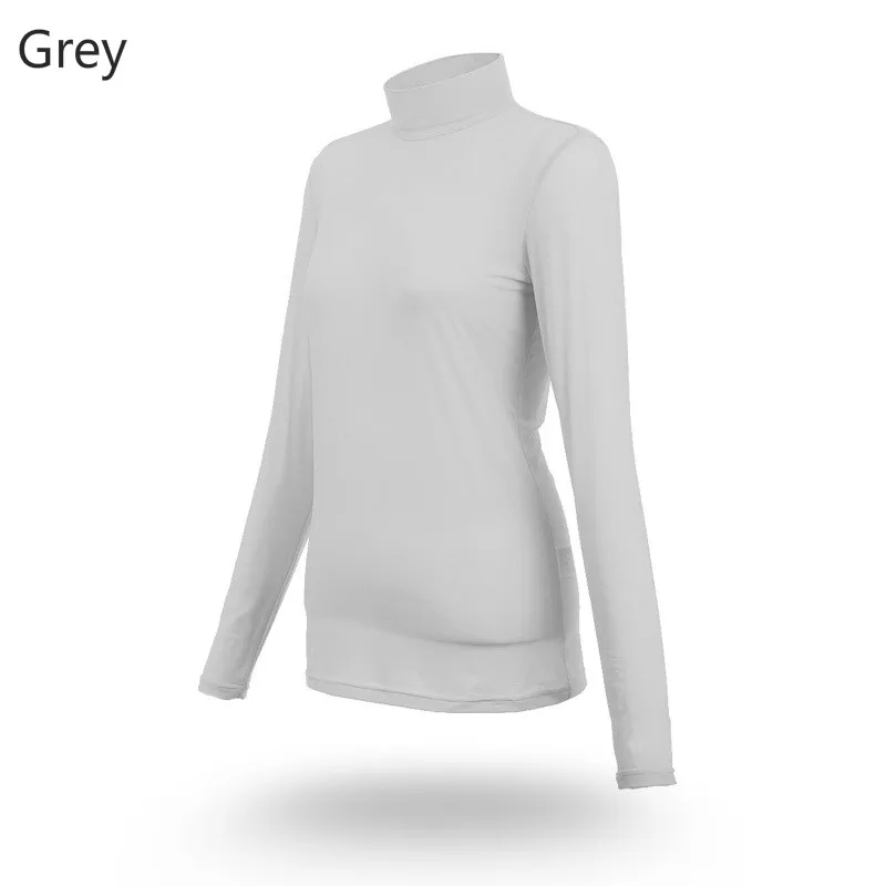 PGM Женская футболка для гольфа летняя компрессионная солнцезащитный крем для женщин футболка с длинным рукавом тонкая спортивная одежда Размер s-xxl - Цвет: one