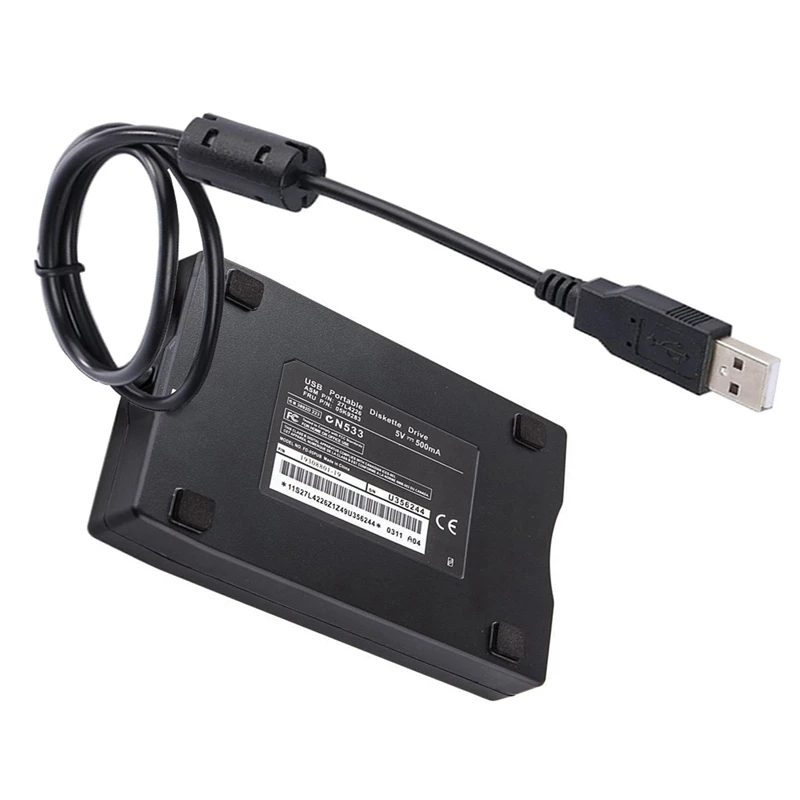 USB флоппи-накопитель, 3,5 дюймовый USB внешний флоппи-дисковод 1,44 MB FDD портативный usb-накопитель Plug and Play для настольного ноутбука