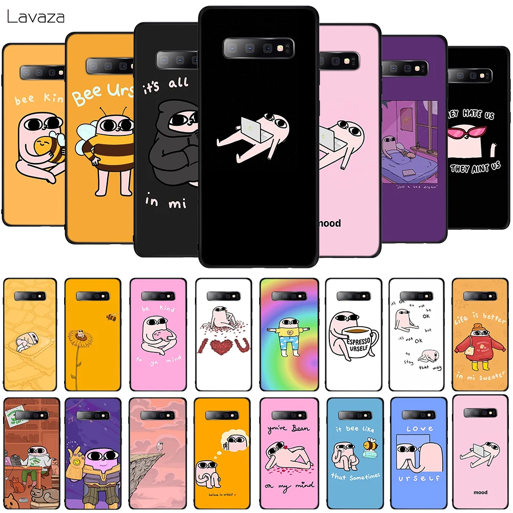 Цветной милый мягкий чехол для телефона Lavaza ketnipz Samsung Galaxy S8 S9 S10 Plus A6 A8 A9 2018 A30 A50 TPU |