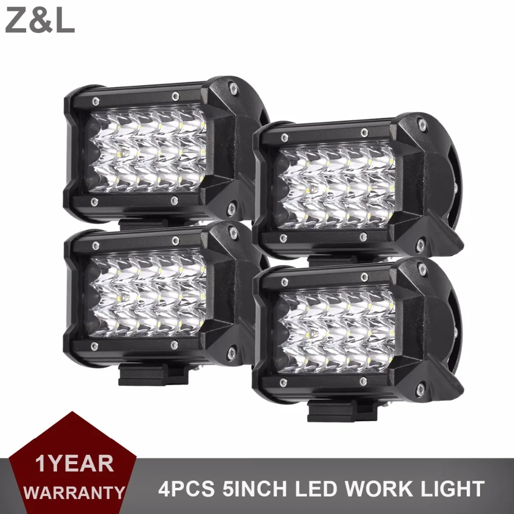 

5Inch LED Work Light Car Motorcycle Fog Lamp Boat SUV Truck Headlight 12V 24V Trailer Wagon 4X4 RZR Offroad Headlight Spotlight