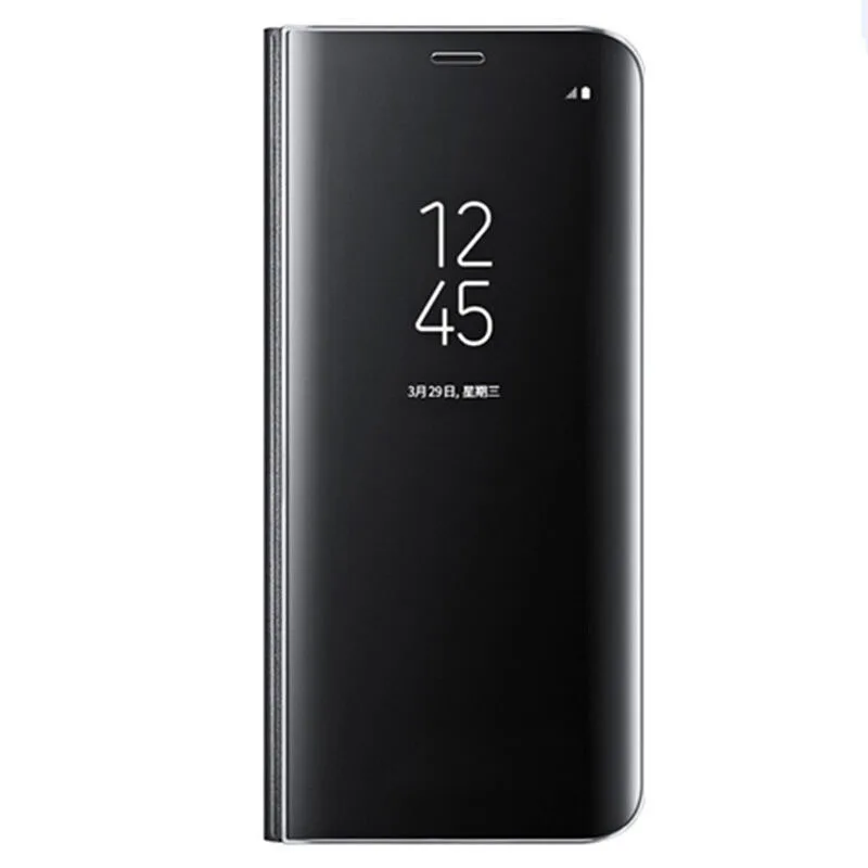 

New S-GUARD Luxury Mirror Clear View Flip Cover case For Huawei Mate 9 Pro Smart Phone Case For Huawei Mate 9 Hard PC Full Cover