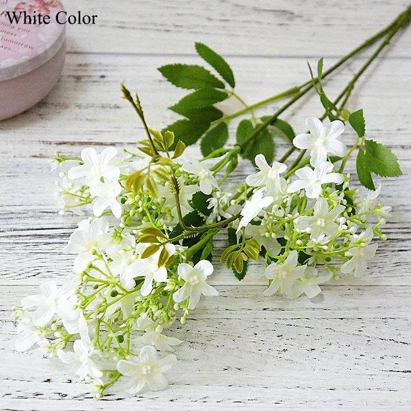 Long stem night jasmine flower Artificial Flowers for home Wedding garden decoration flores photography fake flowers Nightbush Long stem night jasmine flower Artificial Flowers for home Wedding garden decoration flores photography fake flowers Nightbush