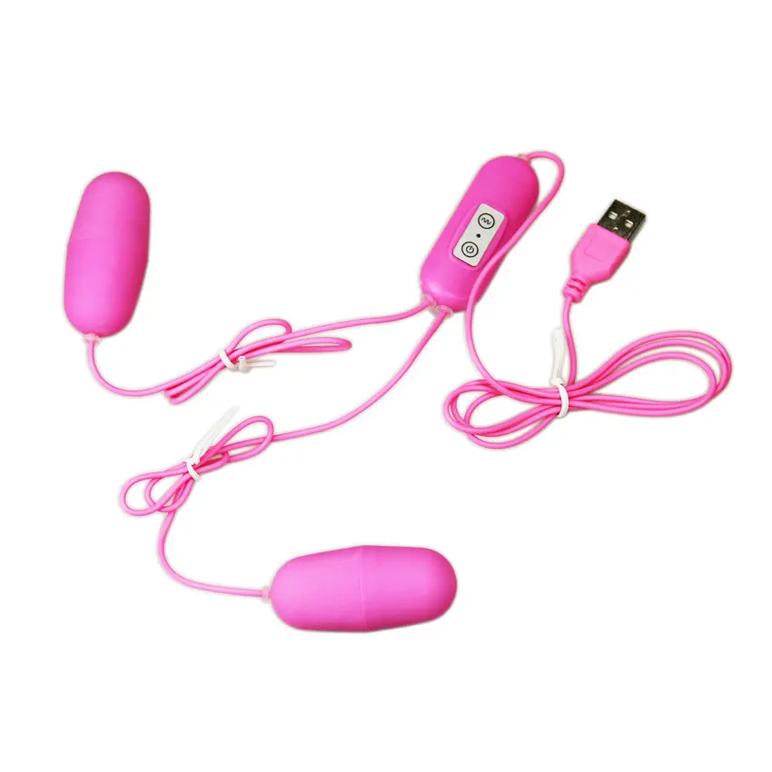 hb102pink Vibrator 12 Speed double Jump Egg  (2)