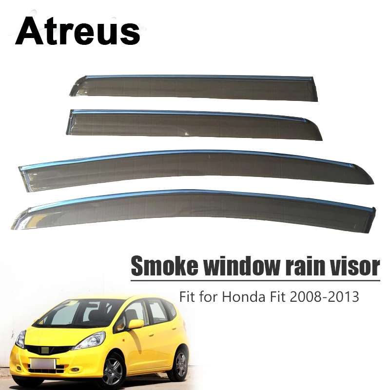 Козырек от солнца и дождя Atreus для Honda Fit Hatchback 2008 2009 2010 2011 2012 2013|Навесы укрытия| |