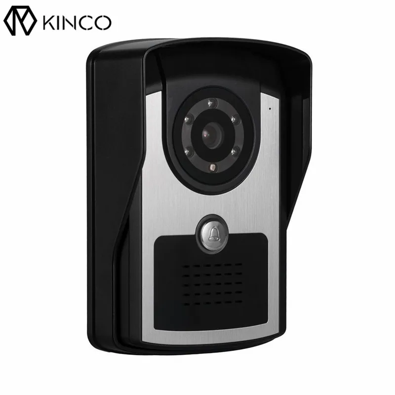 

KINCO WIFI Smart 1080P Doorbell Machine P2P Push Visitor Calls Waterproof APP Remote Control Home Safety Infrared Night Vision