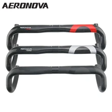 Aeronnova руль для велосипеда 31,1-32,5 углеродный дорожный руль из углеродного волокна, изогнутая ручка для велосипеда, Сверхлегкий углеродный руль