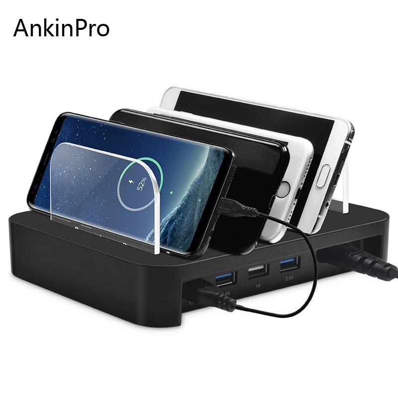 CinkeyPro 4 منافذ USB الهاتف شاحن أقراص وحدة شاحن للهاتف الجوال العالمي ل فون سامسونج شحن الاتحاد الأوروبي/الولايات المتحدة/ المملكة المتحدة التوص... CinkeyPro 4 منافذ USB الهاتف شاحن أقراص وحدة شاحن للهاتف الجوال العالمي ل فون سامسونج شحن الاتحاد الأوروبي/الولايات المتحدة/ المملكة المتحدة التوص...