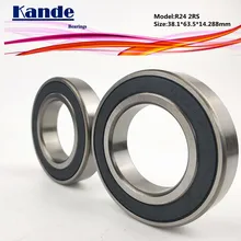 Kande Lager R24 2 stücke ABEC-1 R24 2RS Zoll Lager 38.1*63.5*14,288mm R24RS R242RS R24 2RS
