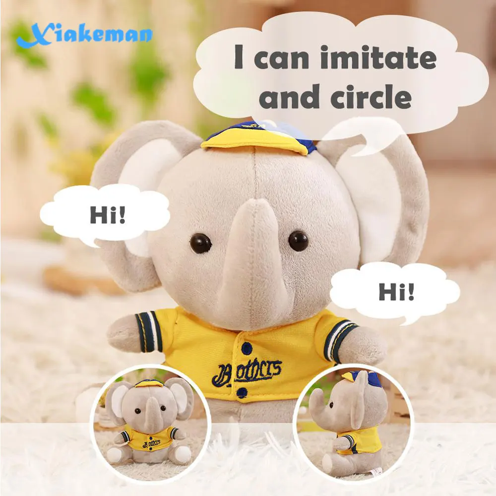 singing elephant baby toy